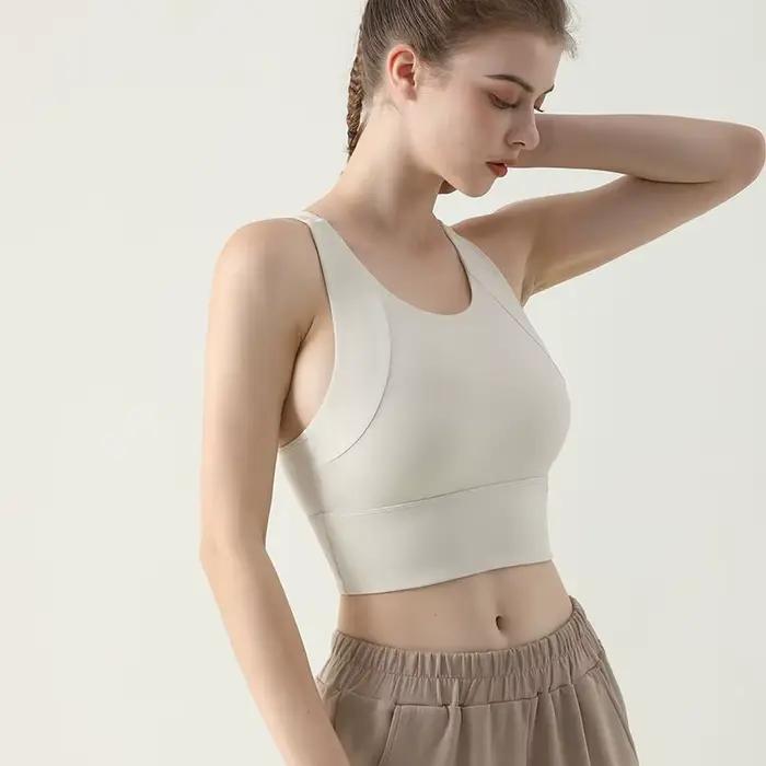 Dámska športová podprsenka Push Up Fitness Joga