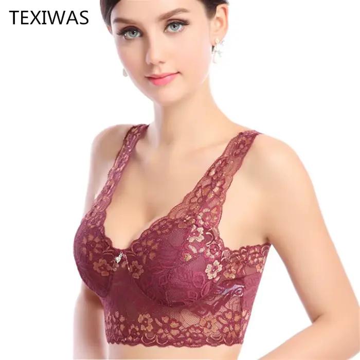 Teciwas – čipkovaná push-up podprsenka pre ženy, sexy bielizeň