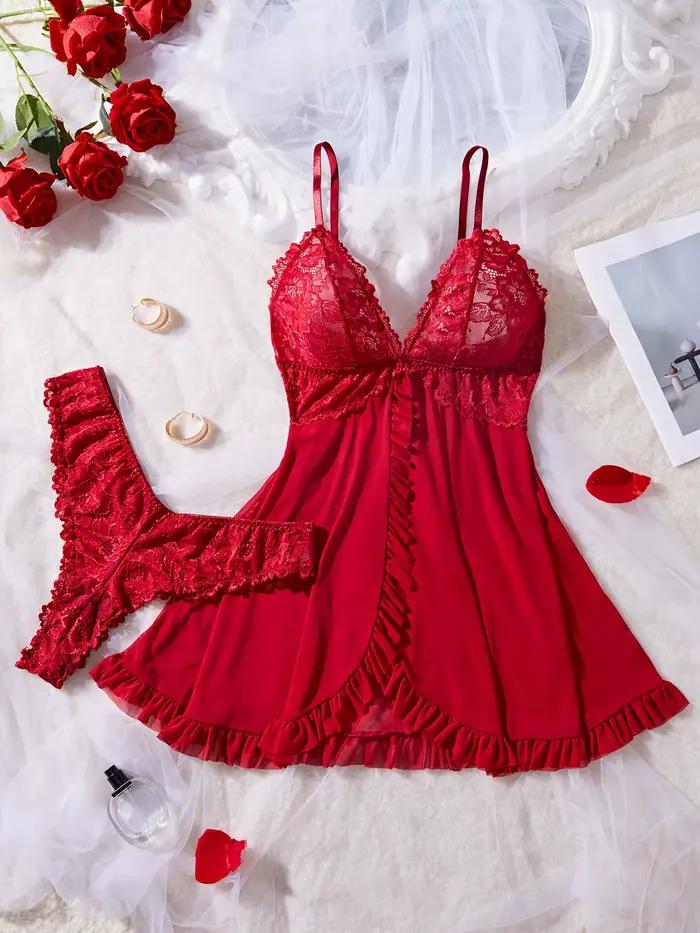 Sexy čipkovaná lingerie sada pre ženy