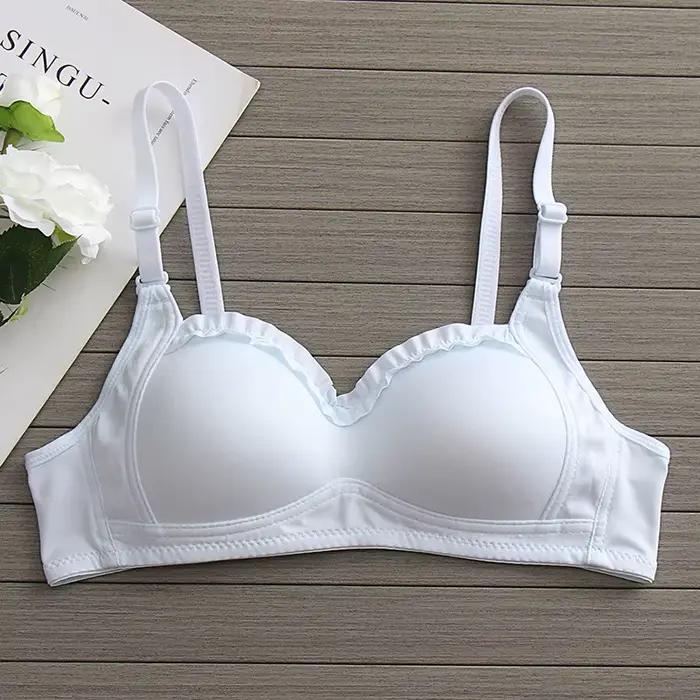 Lingerie douce pour femmes, petits seins mignons, soutien-gorge fin en dentelle pour étudiante et fille