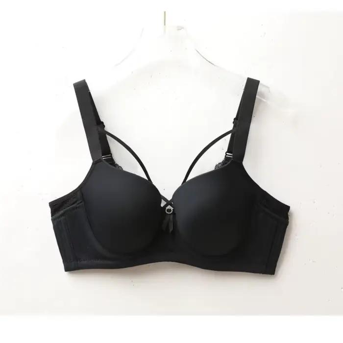 70 75 80 85 90 95 100 B C D E F G H I J Plus grande taille soutien-gorge sans couture Lingerie pour femmes grande poitrine femme vêtements