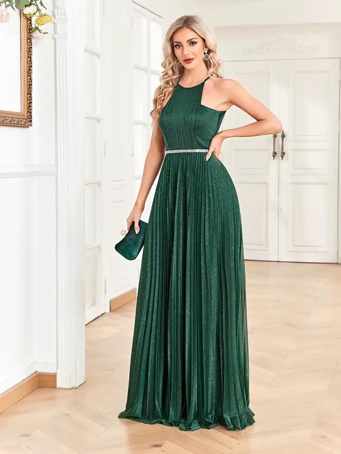 Lucyinlove luxusné Sexy odhalený chrbát šaty pre ženy elegantné večerné formálne dlhé
