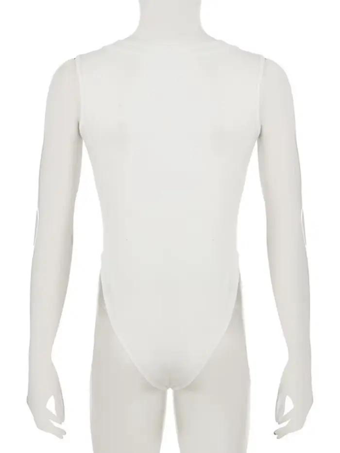 Body jednofarebný, výstrih do V