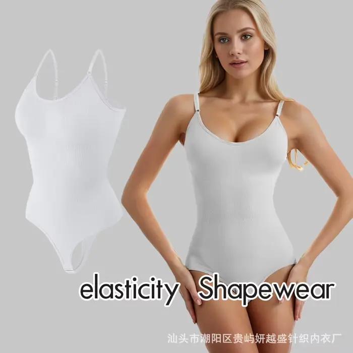 Veľká európska a americká veľkosť Shapewear Body pre ženy Tielko Podprsenka Tvarovacie telo Vysoký pás Zdvíhanie bokov Redukcia brucha