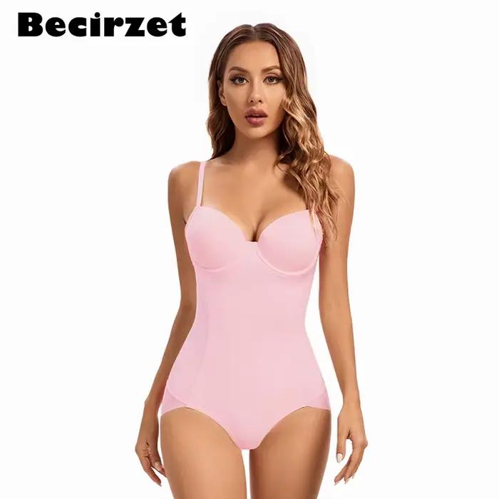 Sous-vêtements amincissants pour femmes, Body moulant, Push-Up, armatures, entraîneur de taille, sangles de modélisation
