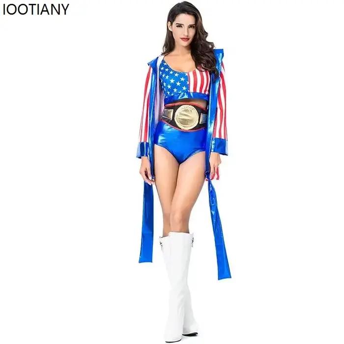 Dámsky boxerský cosplay kostým