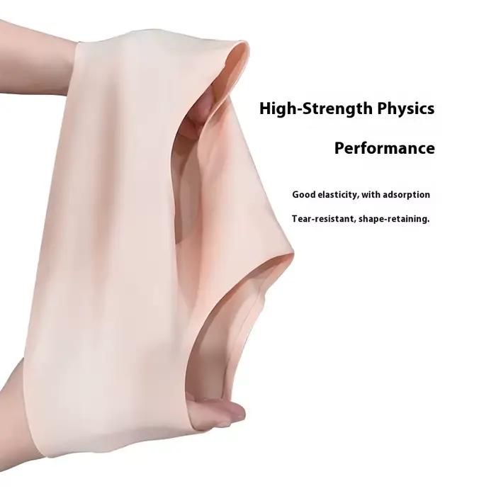 Slip taille haute en Silicone pour femmes, maillot de bain élastique, unisexe, doublure à séchage rapide, imperméable, vêtements de plage, vêtements de fête à la piscine