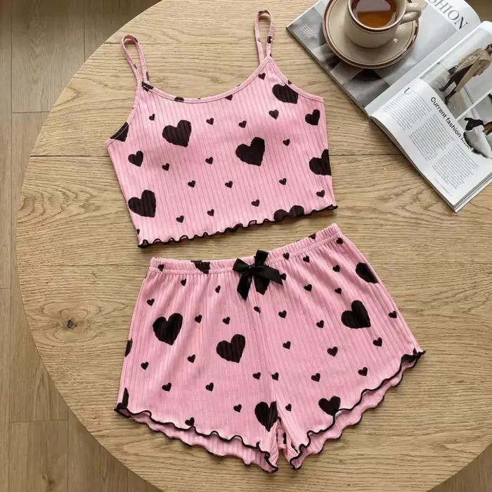 Dámske pyžamo Fashion Love Heart