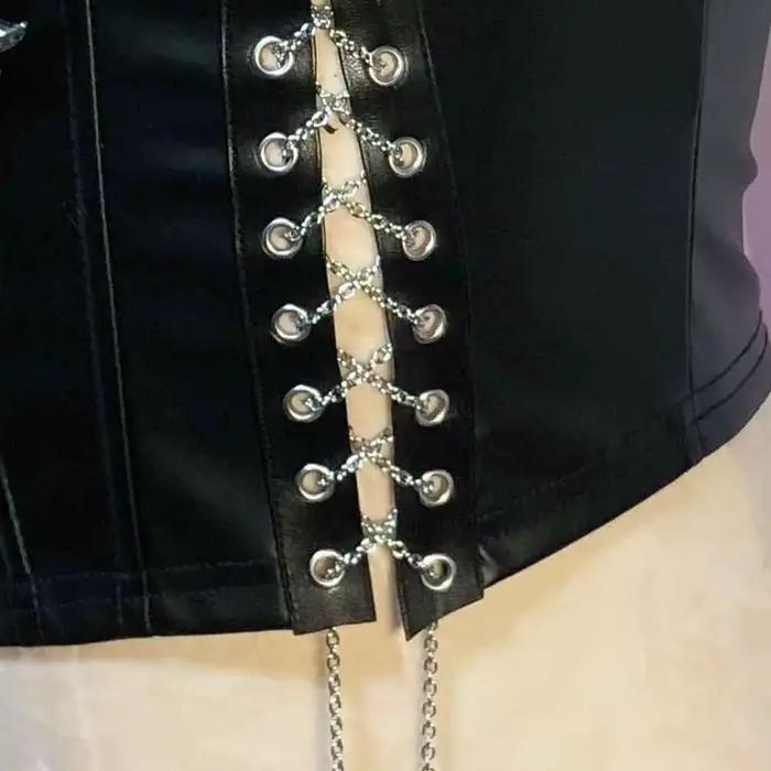Gotické tielka Y2K Cybergoth pre ženy