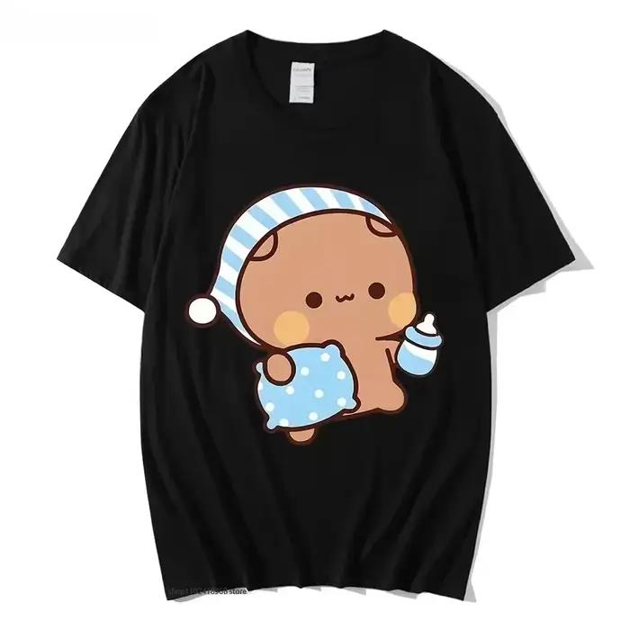 Rokomilé párové tričko BuBu Panda ide spať s DuDu medvedíkom grafické