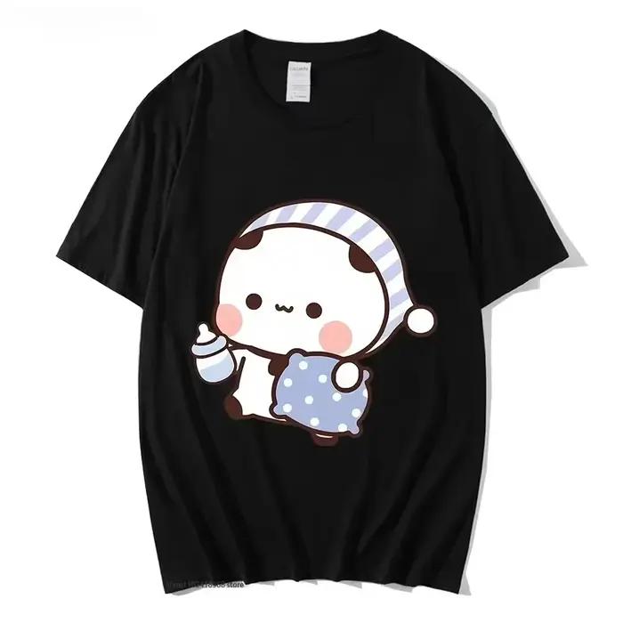 Rokomilé párové tričko BuBu Panda ide spať s DuDu medvedíkom grafické