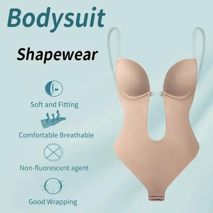 2025 femmes corps complet Shaper soutien-gorge dos nu Body string Invisible Shapers ventre contrôle Shapewear ceintures gaine minceur
