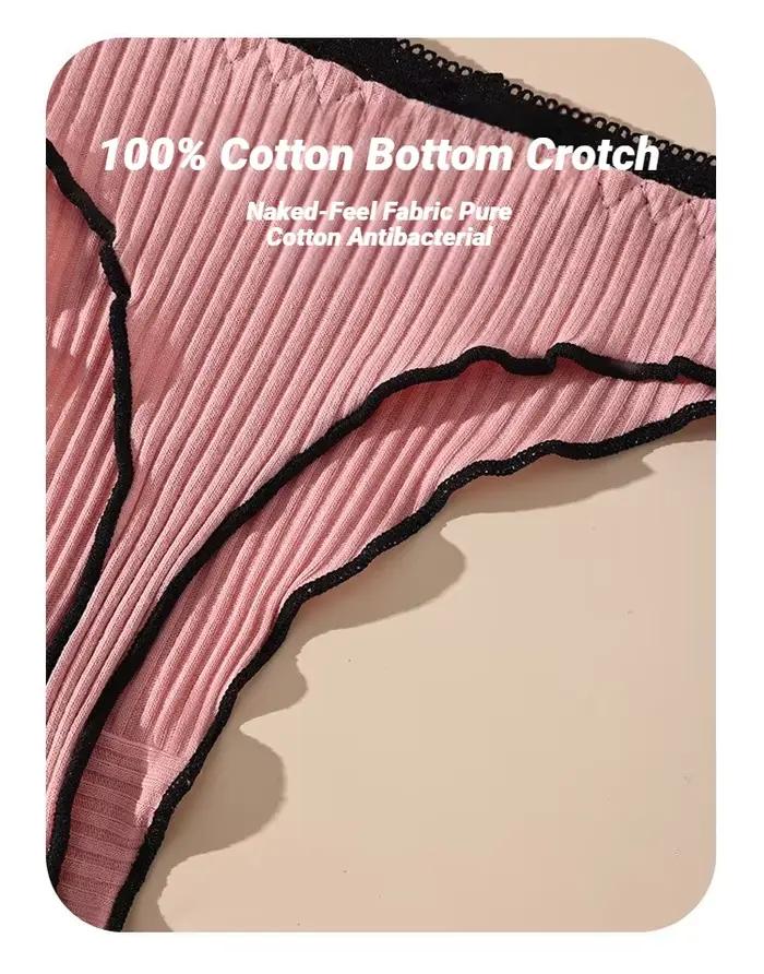 Lot de 3 tangas pour femmes, culottes taille basse, lingerie unie, tangas sexy, sous-vêtements décontractés tendance, confort optimal, tangas pour femmes