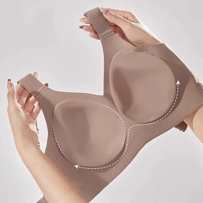 Soutien-gorge à sangle coordonnante pour femme, soutien-gorge à sangle initiée, simple et décontracté, sans trace, beau dos, coupe complète, taille réglable, sous-vêtements