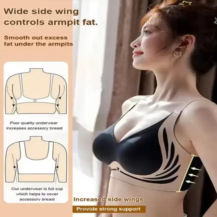 Bezšvová push-up podprsenka pre ženy