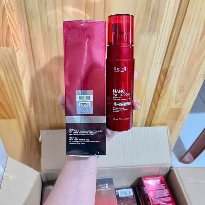 Sérum Nano White Dose The Elf 60 ml s pokročilým bielením pre okamžité rozjasnenie a žiarivý lesk