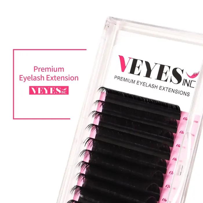 Veyes Inc Jednotlivé predlžovacie riasy Umelé matné norkové