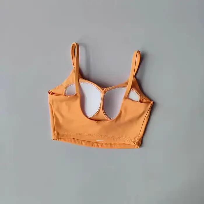 Dámska športová podprsenka Push Up Fitness s pevnými vankúšikmi Joga
