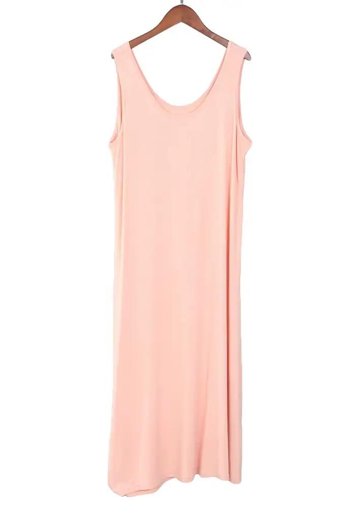 Veľká veľkosť 6XL Sexy Modal Lingerie nočná košeľa pre ženy ležérne nočné oblečenie dlhá