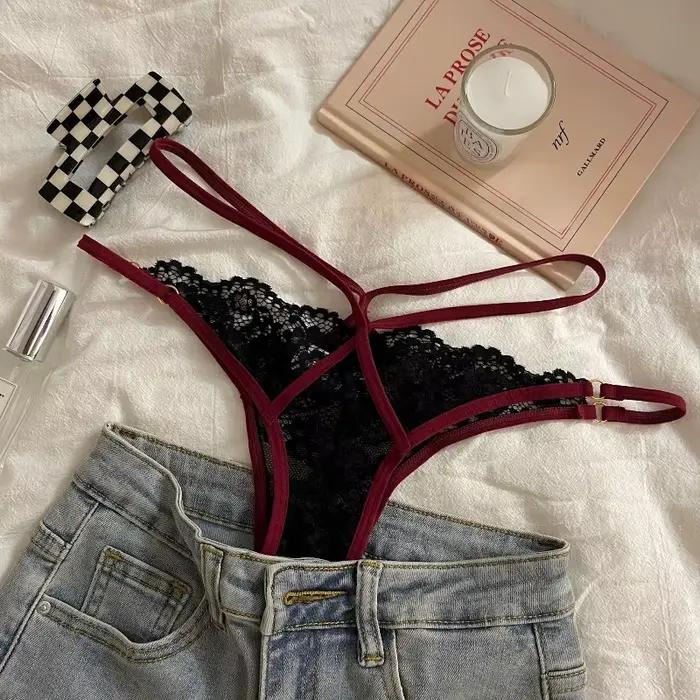 G-string z francúzskej čipky