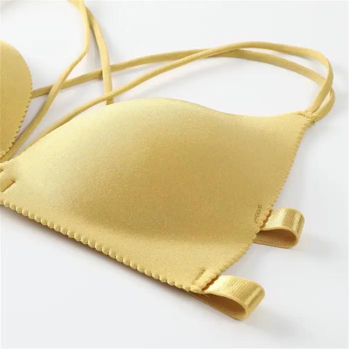 Sexy podprsenka s tenkými krížovými ramienkami pre ženy