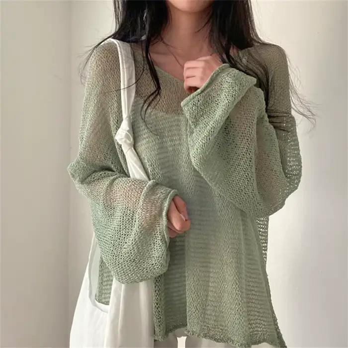 Karrram – Dámsky pulóver s dlhým rukávom
