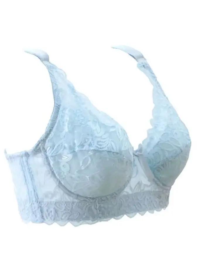 Soutien-gorge à armatures en dentelle fine pour femmes, bralette, soutien-gorge push-up, sous-vêtements, lingerie sexy, brassière brodée