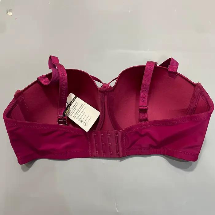 Soutien-gorge push-up confortable et respirant, bonnet C, avec armatures, lingerie sexy pour femme, soutien-gorge brodé.