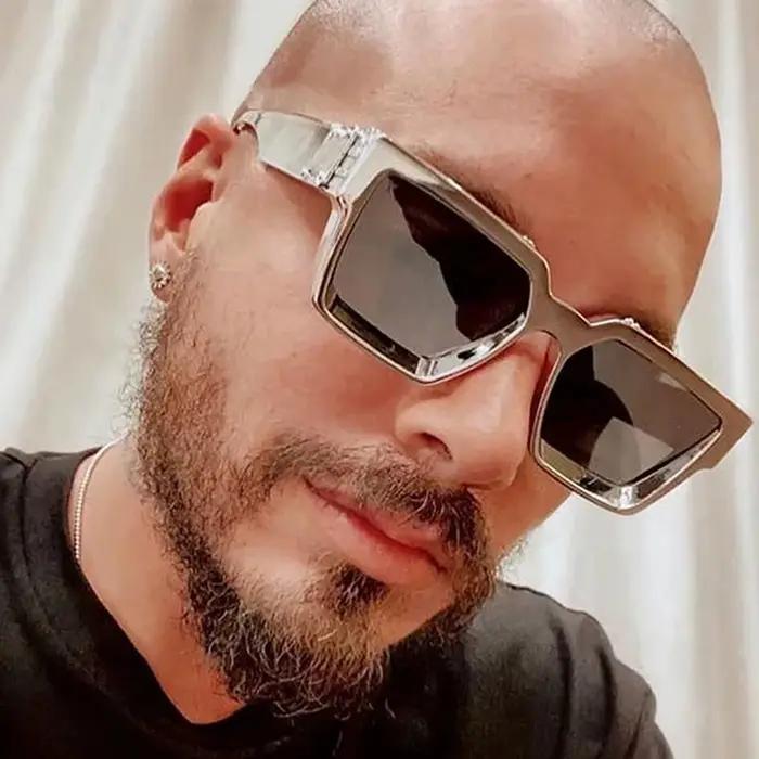 Ruiao Retro Black Millionaire Shades 2026 Luxusné slnečné okuliare pre mužov