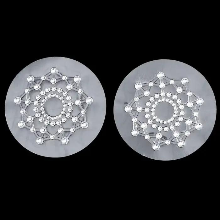 Autocollants de soutien-gorge en biscuits pour seins, accessoires intimes, pétales, couverture