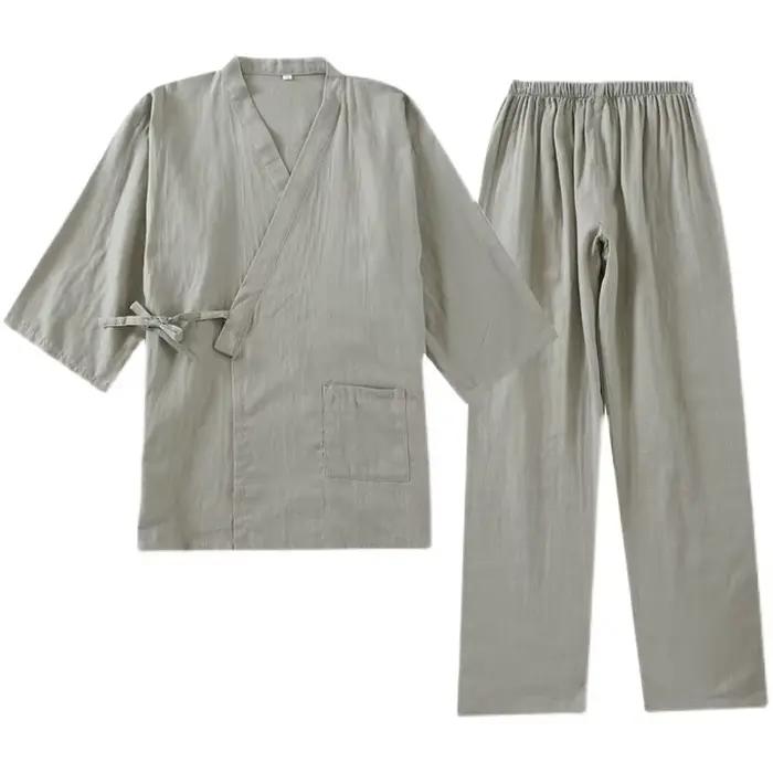 Japonský bavlnený kimono pre mužov