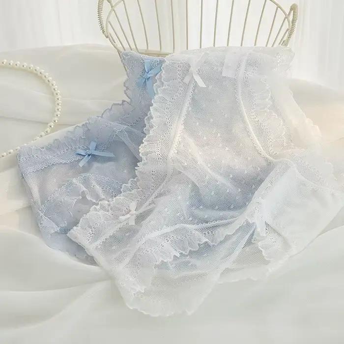 L-XL culotte de sous-vêtements pour femmes Sexy dentelle Ptalk esr filles évider confort slips taille basse sans couture caleçon Lingerie féminine