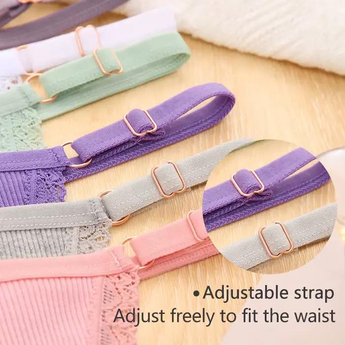 Culotte sexy en coton et élasthanne taille basse pour femmes sous-vêtements quotidiens élégants occassions spéciales