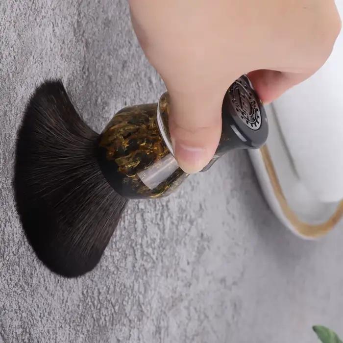YAQI DEEP STONES 24mm syntetické vlasy živicová rukoväť pánska kefa na mokré holenie