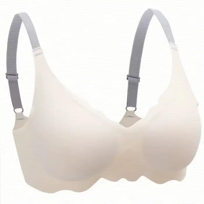 Soutien-gorge bralette pour femme, sans armatures, confortable, avec maintien supérieur, bretelles réglables et dos élégant