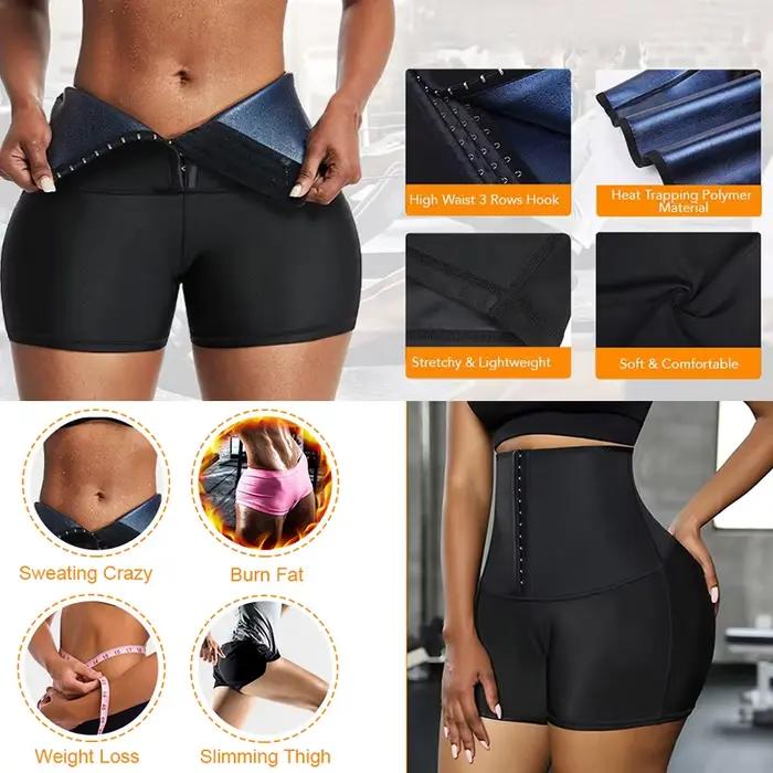 MISSMOLY sueur chaude Sauna culotte corps Shaper Shorts perte de poids minceur Shapewear taille formateur ventre contrôle Thermo Leggings