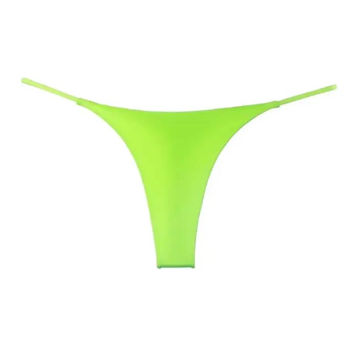 Sexy t-back string tanga nízky pás Dámska spodná bielizeň pohodlný vysoký strih slipy