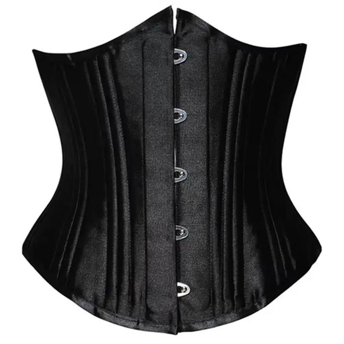 XS à 6XL sous le buste Corset 24 acier désossé corps Shaper gothique Sexy femmes Sexy taille contrôle taille Cincher Corselet haut grande taille