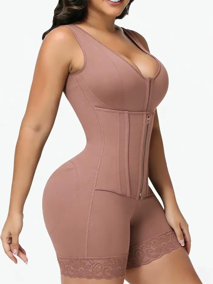 Celotelové tvarovacie body pre ženy — Body s kosticami