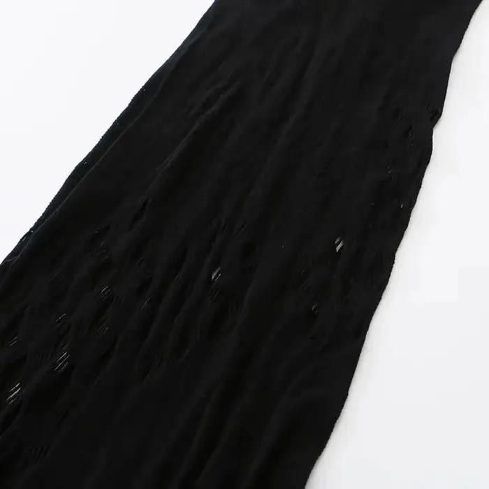 1 pièce Body de plage sexy pour femme, résille transparente, ajouré, à col licou, sans sous-vêtements, style maillot de bain