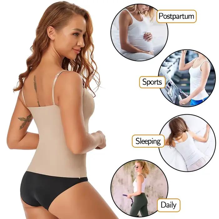 Femmes ventre contrôle Shapewear corps lisse façonnage Camisole débardeurs grande taille sous-vêtements amincissants sans couture Compression Shaper