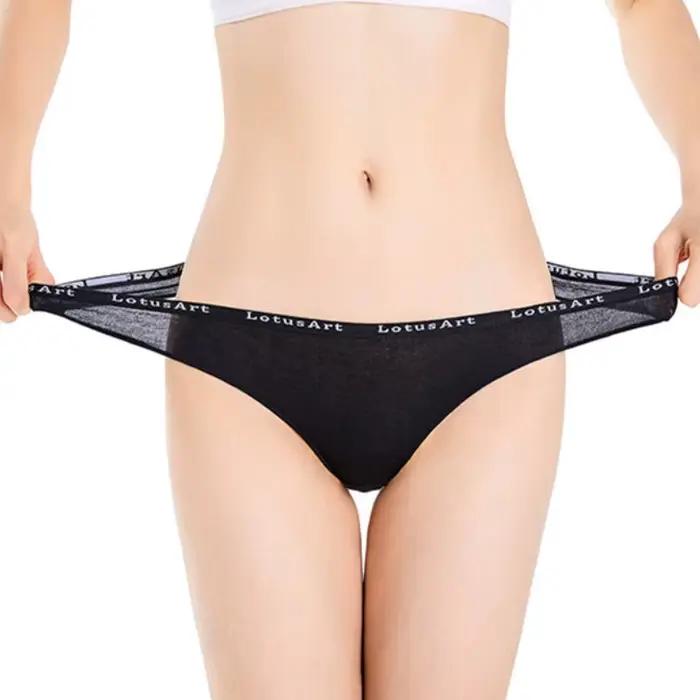 Coton Culotte Femmes Strings Sexy G-string Femme Slip Taille Basse T-back Sous-Vêtements Confort Culotte Filles Dames Lingerie M-XL