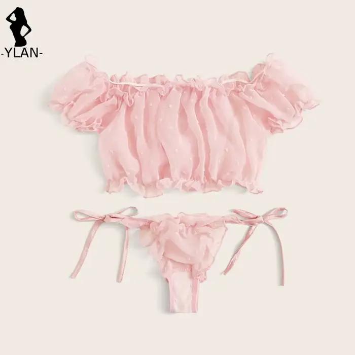 Sexy sieťovaná lingerie sada pre ženy