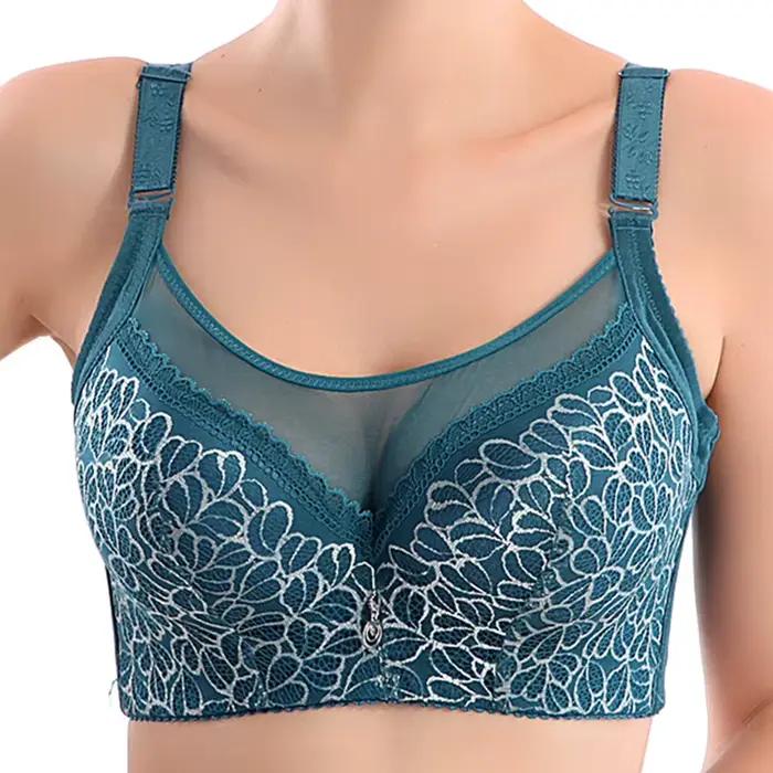 Soutien-gorge sexy en dentelle à armatures pour femme, push-up, bonnets C D E, tailles 80 85 90 95 100 105, sans couture, lingerie féminine
