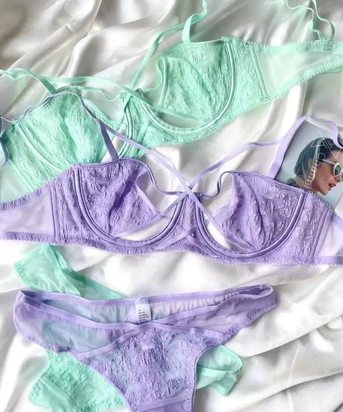 Soutien-gorge sexy à bretelles pour femmes, sous-vêtements en dentelle, section fine, avec anneau en acier, push up, lingerie grande taille avec sous-vêtements, costume pour dames