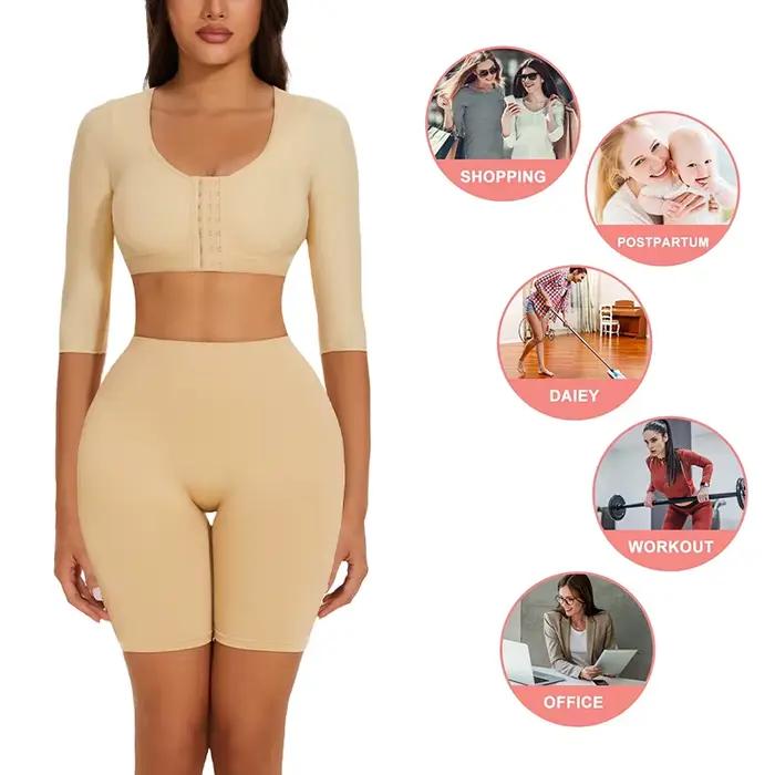 Body Shaper s rukávmi pre ženy