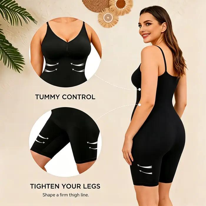 Body sculptant sans dos pour femme, combinaison intégrale sans couture pour le contrôle du ventre, rehausseur de fesses, hauts sculptants post-partum pour le yoga