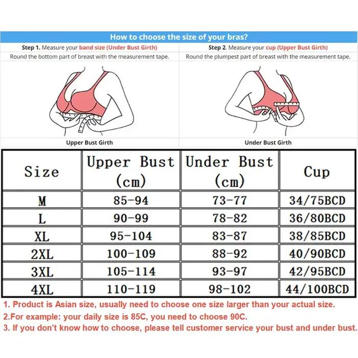Wireless Minimizer Bra For Large Bust Women Plus Size Adjustable Comfortable Breathable Thin Cup Bralette Lingerie