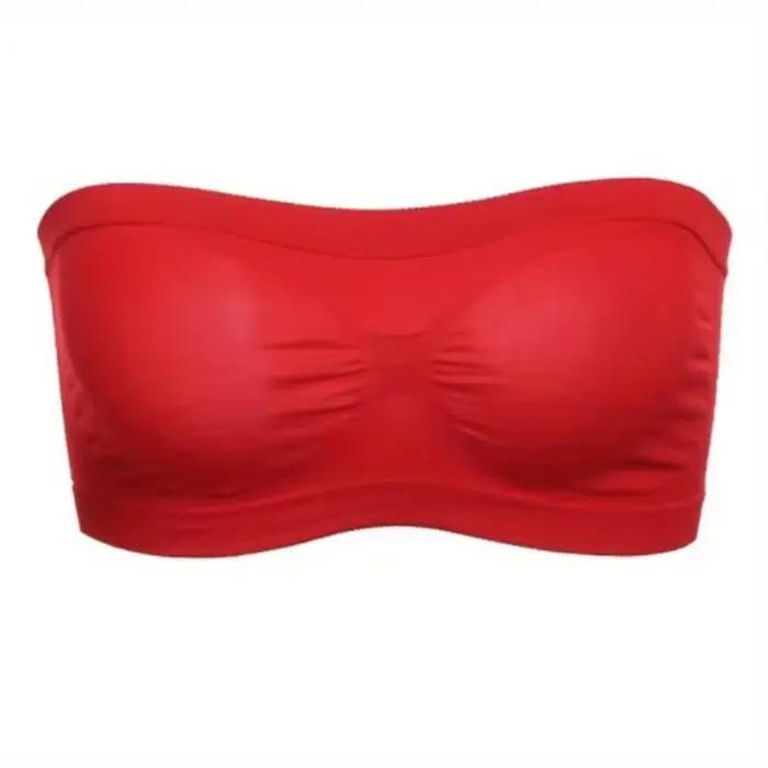Dámska bezramienková bandeau podprsenka