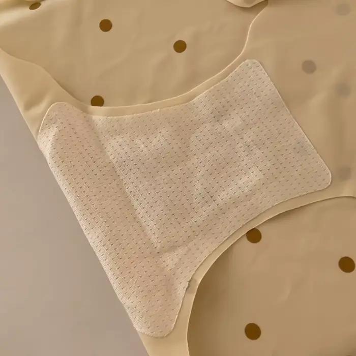 Culottes Douces en Soie Glacée à Pois Taille Moyenne pour Femme – Sous-vêtements Confortables et Sans Coutures – Idéal Cadeau